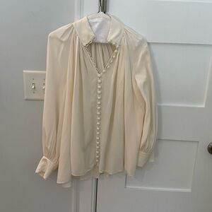 Zimmerman Silk Crepe Blouse sz 1